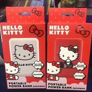 Hello Kitty portable charger bundle